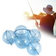thumbnail image 2 of KUFptva 10Pcs Fishing Float Clear Round Balls Hollow Bubble Surfaces Floats Water Ball Bubble Floats Tackle Easy to Use, 2 of 7