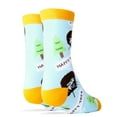 thumbnail image 2 of Oooh Yeah! Youth Crew Sock (Bob Ross Happy Trees), 2 of 2