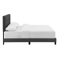 thumbnail image 3 of Modway Amira Upholstered Full Fabric Bed Frame Wood Headboard, Gray, 3 of 7