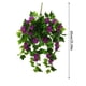 thumbnail image 3 of Flores artificiales, flores falsas, flores artificiales simuladas, varios ramos, campanillas artificiales, flores artificiales para exterior, aptas para interior y exterior, maceta colgante, colgante, 3 of 9