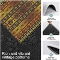 thumbnail image 3 of Boho Golden Ethnic Pattern Kitchen Rugs Sets Of 3,Kitchen Runner Rugs Non Skid Washable,Decorative Kitchen Floor Mats for Kitchen,Sink,Laundry,17"x30"+ 17"x47" + 17"x59", 3 of 6