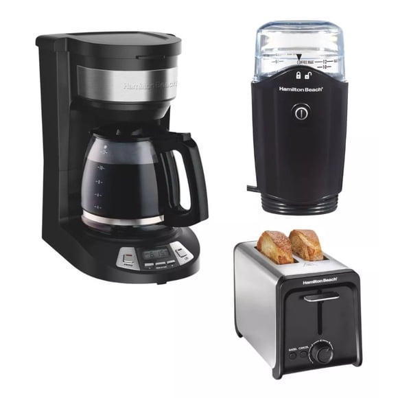 Cafetera Tostador Y Molino De Café Hamilton Beach Kit