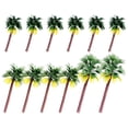 thumbnail image 1 of CRAFTHROU 12Pcs Plastic Palm Trees Mini Decor Trees Assorted Color Lifelike Simulation for Sandbox Scenes, 1 of 7