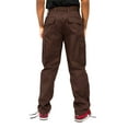 thumbnail image 2 of G-Style USA Men's Relaxed Straight Fit Work Cargo Pants 6CP01 - Brown - 38/34, 2 of 6