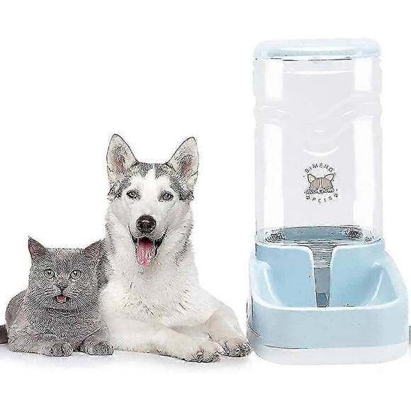11L Automatic Pet Waterer Dispenser, Large Dog Water Dispenser Station, Self-Dispensing Gravity Water Drinking Fountain (3.8L Singer)
