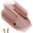 thumbnail image 6 of ibasenice Invisible Elastic Hair Nets for Women, Nylon Hair Bun Accessories, 50 Pieces, 1.2x0.8in, Secure & Comfortable, 6 of 8