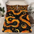 thumbnail image 2 of Castle Fairy Kids Teens Abstract Snake Twin Sheet Sets,Starry Sky Bedding, 2 of 7