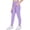 Purple -AG07, variant on Resicozy Girls Athletic Leggings with Pockets High Waisted Yoga Pants for Kids Dance Running Workout Tights 3-12 Years 160