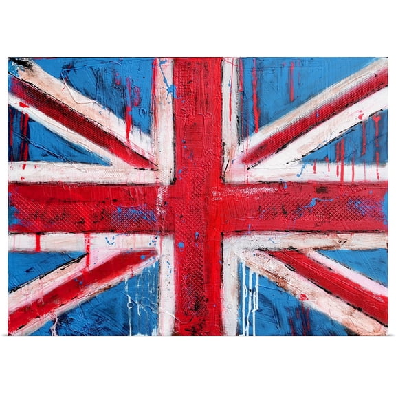 Great BIG Canvas | Rolled Erin Ashley Poster Print entitled Queen's Jubilee Print