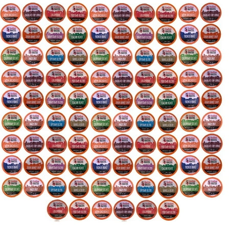96-Count Beantown Roasters Variety Pack Sampler of 12 Assorted Roasted Coffees, single-cup coffee pack sampler for Keurig K-Cup Brewers
