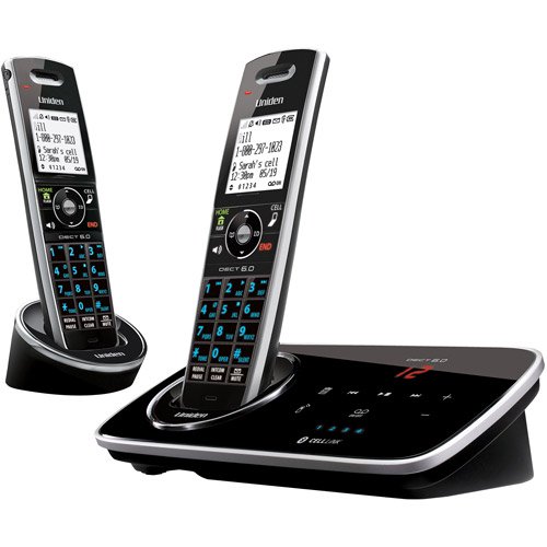 Uniden D32802 Cordless Phone/Answering System with 2 Cordless Handsets