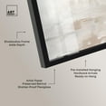 thumbnail image 4 of Neutral Luxe Harmony Set Shadowbox Boho Wall Decor by Art Remedy, Black Frame, 30 x 30, 4 of 6