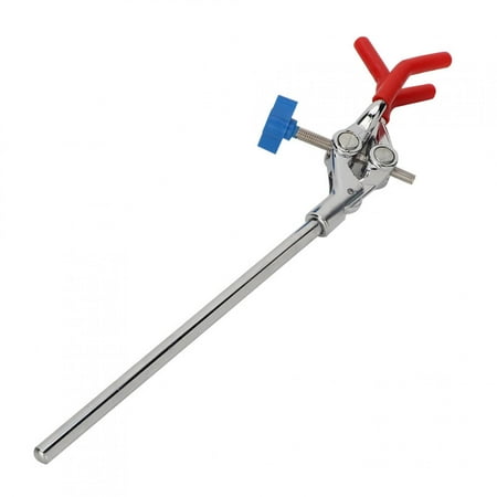 

Lab Three jaw Rotating Clamp Zinc Alloy Lab Retort Stand Condenser Flask Clamp Adjustable