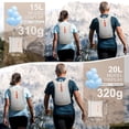 thumbnail image 4 of Mochila de senderismo BECOJADDE 20L, plegable, ultraligera para hombre y mujer, 4 of 7