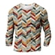 thumbnail image 5 of Men's T Shirt Graphic Abstract Neck Clothing Apparel Outdoor Long Sleeve Print Fashion Designer Vintage S, 5 of 5
