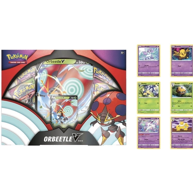Juego de cartas coleccionables Pokémon TCG Orbeetle V Set Vivid Voltage