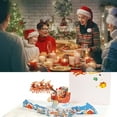 thumbnail image 5 of Tarjeta emergente de Feliz Navidad hecha a mano, tarjetas de felicitación emergentes 3D hechas a mano para Navidad, tarjetas de Navidad emergentes, 5 of 5