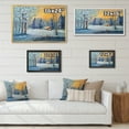 thumbnail image 4 of Designart Cottage In Forest During Christmas Traditional Floating Frame Wall Art, 4 of 4