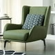 thumbnail image 3 of Modern Simple Single Living Room Sofas Luxury Nordic Leather Sofa Chair Office Home Balcony Lounge Chair Living Room Furniture My Lux Decor Round, 3 of 10