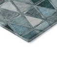 thumbnail image 4 of Addison Rugs Mayfield Washable Transitional Geometric Teal Rectangle Rug, 8' x 10', 4 of 6