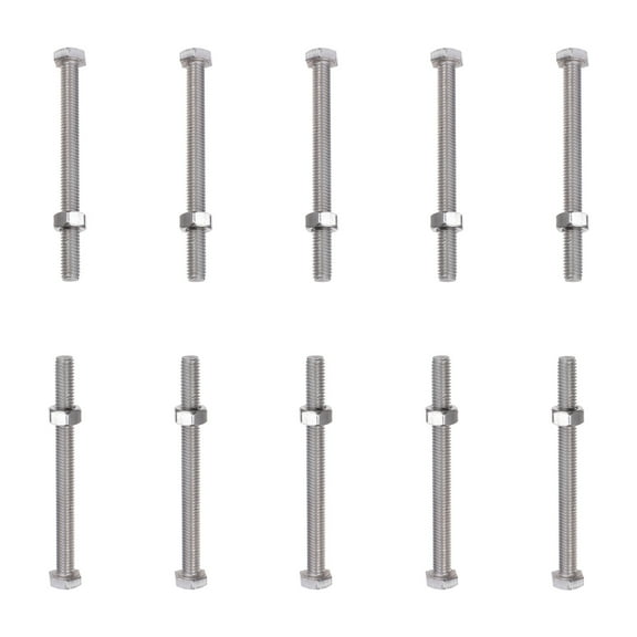 10 Sets Furniture Cam Lock Fasteners Connectors with Bolts and Hexagon Screws for Cabinet Assembly and Woodworking