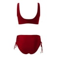 thumbnail image 6 of Bathing Suits for Women Beach Vacation Clothes for Women High Waisted Bikini Push Up Two Piece Swimsuits, 6 of 6