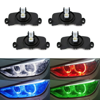 Black LED Light Bar DRL headlights for BMW 3-Series F30/F31 Saloon