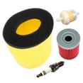 Air Filter Oil Filter Spark Plug For Suzuki 19872001 Quadrunner 250