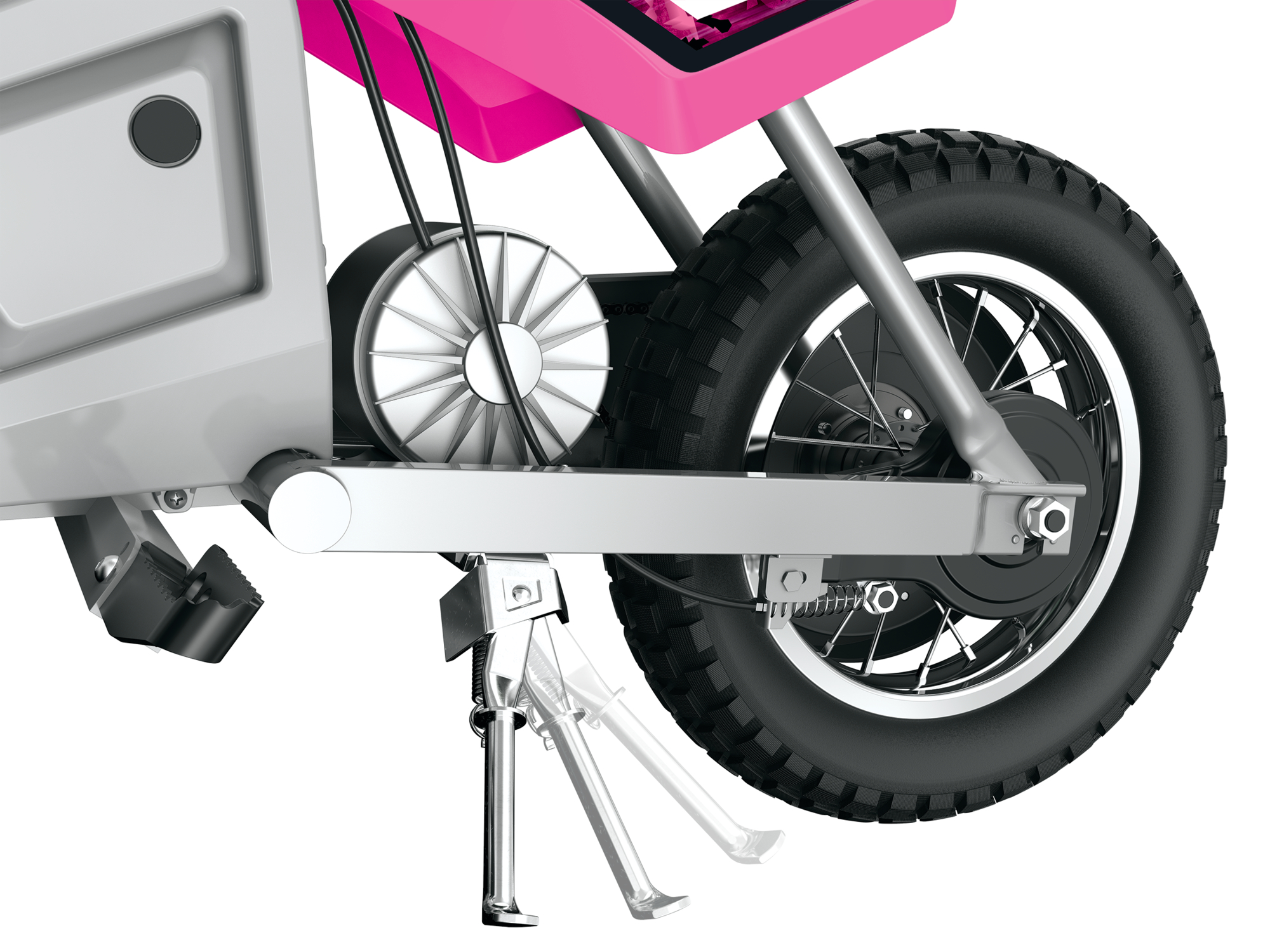 Razor Dirt Rocket MX350 - Pink, up to 14 mph, 24V Electric-Powered Dirt Bike for Kids 13+ - image 7 of 10