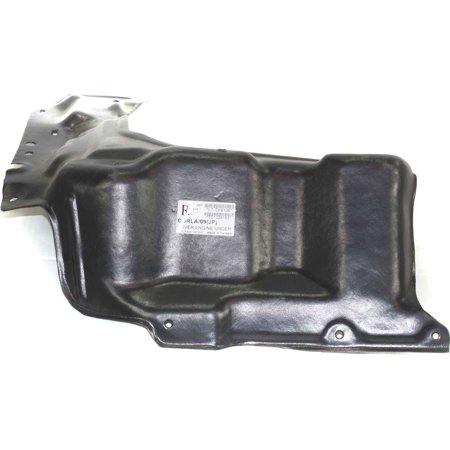 Replacement REPT310105 Engine Splash Shield Compatible with 2009-2013 Toyota Corolla Right Passenger