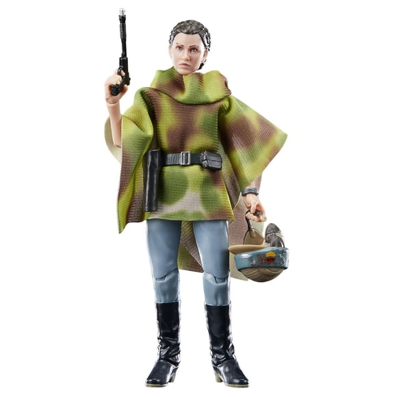 Star Wars The Black Series Princess Leia (Endor), Star Wars: Return of the Jedi 6-Inch Collectible Action Figures, Ages 4 and Up
