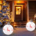 thumbnail image 1 of Ihhxbz Home Decor, Decorations 2024 Christmas Decoration Balloons 55cm Outdoor Christmas Inflatable Decorated Ball Pvc Inflatable Christmas Ball Christmas Tree Decorations, 1 of 8