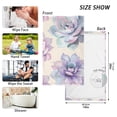 thumbnail image 2 of Succulents Plants Cotton Face Towels Absorbent Hand Towel Soft Bathroom Towel for Kitchen Hotel Decoration, 2 of 7