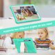 thumbnail image 4 of Case de tabletas para Samsung Galaxy Tab S6 10.5 "2019, caja protectora a prueba de choque de servicio pesado con Kickstand Ikkle  Tab S6 10.5" 2019, 4 of 10