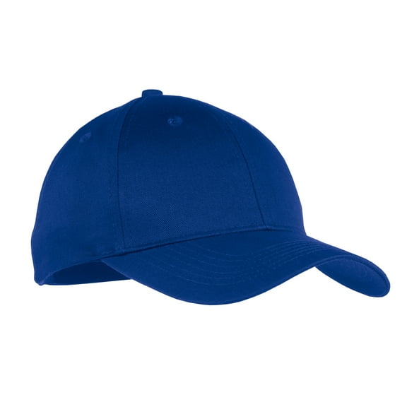 Port & Company Youth Six Panel Twill Cap-One Size (Royal)