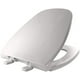 thumbnail image 1 of Asiento de inodoro Bemis 1240200 para Eljer Emblem, redondo, blanco, 1 of 5