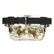 thumbnail image 3 of Fotbe Cattle Drive By Two Cowboys Cangurera Cuadrada con Estampado de Doble Capa, Bolsa de Cintura Ajustable Mini para Hombres y Mujeres, 3 of 9