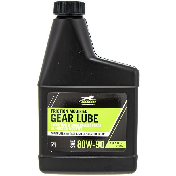 Arctic Cat 2436864 80W90 Friction Modified Gear Lube 9.3oz Rear