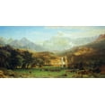 thumbnail image 2 of Bierstadt, Albert 14x9 White Modern Wood Framed Museum Art Print Titled - The Rocky Mountains, Landers Peak, 2 of 4