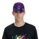 thumbnail image 4 of Fotbe Purple Starry Sky Antelope Gorro Clásico de Béisbol, Gorra Ajustable con Broche Snapback, Gorro de Exterior de Algodón Suave, 4 of 6