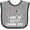 Heather and Black, variant on Inktastic Best Granna Ever Grandchild Boys or Girls Baby Bib