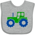 thumbnail image 3 of Inktastic Cute Green Tractor Boys or Girls Baby Bib, 3 of 4