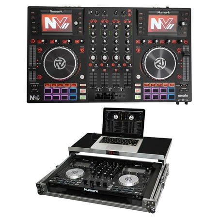 Numark NVII Intelligent Dual-Display Serato DJ Controller 4-Channel, USB +