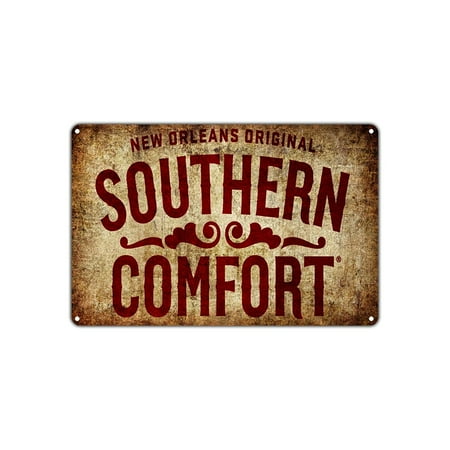 Southern Comfort New Orleans - New Orleans Original Southern Comfort Vintage Retro Metal Wall Decor Art Shop Man Cave Bar Garage Aluminum 8