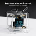 thumbnail image 2 of CSYANXING DIY Digital Clock Kit WiFi Automatic Time Sync HD Display 5V USB Powered Electronics Learning Project Fun Craft, 2 of 10