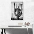 thumbnail image 2 of ARTCANVAS Cactus - Saguaro National Monument - Arizona Canvas Art Print by Ansel Adams - Size: 26" x 18" (0.75" Deep), 2 of 9