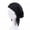 Black, variant on Toudaret 1 Pcs Women Head Warp, Elastic Band Satin Nightcap Head Protection Chemotherapy Patients Hat Headwear
