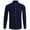 Navy, variant on Guieoi Shirts Tshirts Shirts for Men Corduroy Casual Lapel Button Button Chest Pocket Solid Color Long-sleeved Men's Shirt