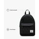 thumbnail image 4 of Mochila Herschel Supply Co. Herschel Classic Mini negra, 4 of 6