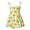 Yellow, variant on ZHUASHUM flower girl dresses for wedding Sleeveless Casual Beach Clothes Baby Summer Girls Dresses Kids Strap Toddler Skirt easter dresses Hot Pink,Size:5-6 Years